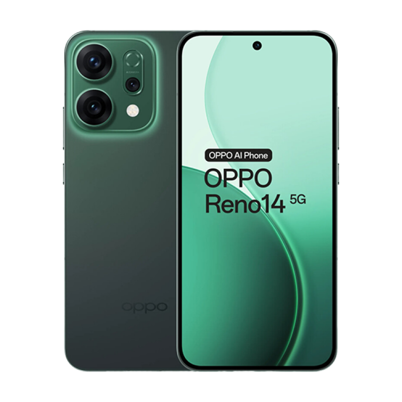 Oppo Reno14 5G Dual Sim 12GB RAM 256GB - Luminous Green